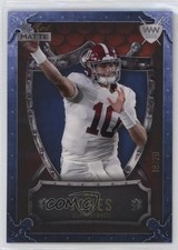 2021 Wild Card MATTE Chase Red - Blue 18/20 Mac Jones Rookie RC Shield 3hd. rookie card picture