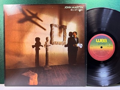 Soft Rock LP JOHN MARTYN Well Kept Secret WEA Canada 1982 VG++ with Inner