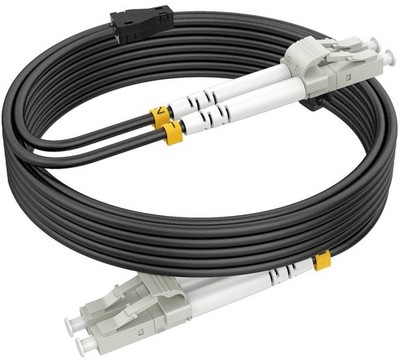 30m Gepanzerte GlasfaserKabel OM3 LC auf LC Duplex Multimode, LWLKabel für de...