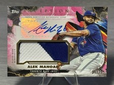 🔥⚾️ALEK MANOAH 2023 Topps Inception Pink Rookie Patch Auto SP RC /75 #RPA!⚾️🔥