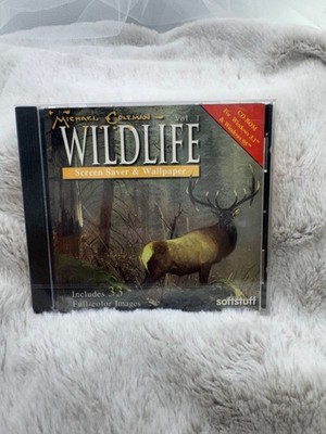 Michael Coleman Wildlife Vol. 1 CD-ROM Screen Saver & Wallpaper By SoftStuff