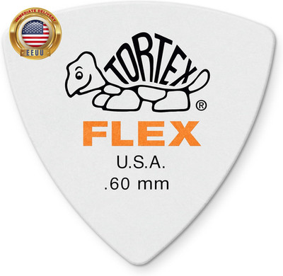 Tortex  Flex  Triangle Pick .60MM - 6 Pack      