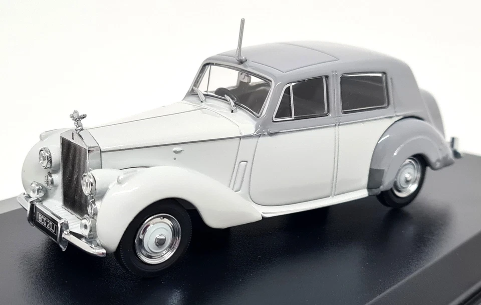 Oxford 1/43 Rolls Royce Silver Dawn Two Tone Grey Diecast Model Car - Image 4 of 4