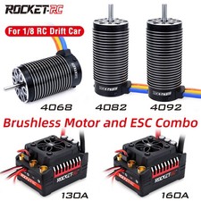 Rocket-RC 1250 Motore Brushless 120A 150A ESC Combo per 1/8 RC Monster Truck Auto