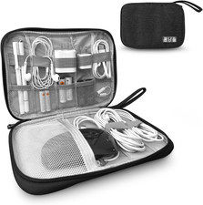 Electronics Charger Organizer - Travel Cable Case for Cords, Chargers, and Tech