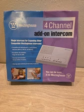 Westinghouse 4-Channel Wireless WHI 4-S Intercom Single Unit New Fast Shipping