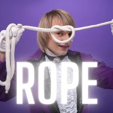 MAGICIAN WHITE ROPE - 25FT - Magic  Party Tricks