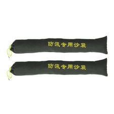 2 Pcs Flood Water Barrier Sand Bags Heavy Duty Outdoor Sandbag for Control