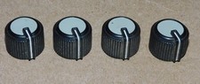 Lot of 4 Vintage Peavey Amplifier Amp Knob Rogan style Bandit Renown
