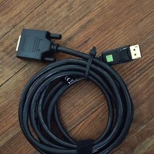 DisplayPort Cable DisplayPort Male to DisplayPort Male 1:1 Connection Black