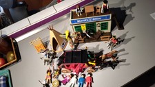 Socle De Tente Indienne Playmobil - Pièce Détachée Pour Figurines
