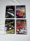 PS2 Racing Game Lot – Cars Race O Rama, Enthusia, Corvette, IHRA Tested Working