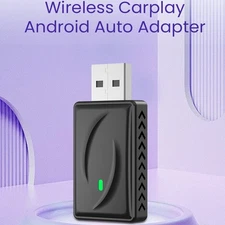 2 in 1 Wireless CarPlay Android Auto Adapter 2026 - Upgrade Wired to Wireless