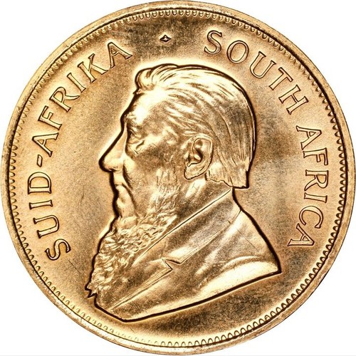 1980 South African Gold Krugerrand 1 oz BU- Gorgeous Gold Coin! Gold on the rise
