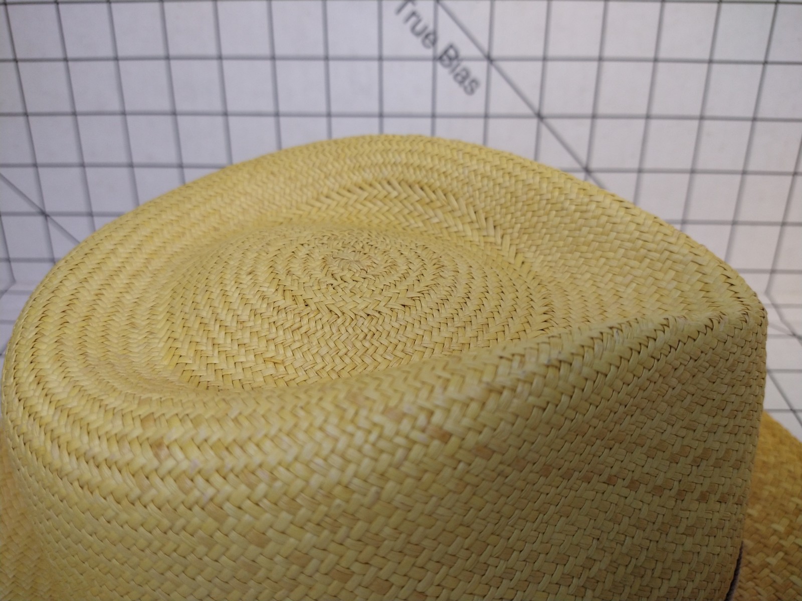 Bailey THE GENUINE ORIGINAL PANAMA Straw Fedora Hat SZ L