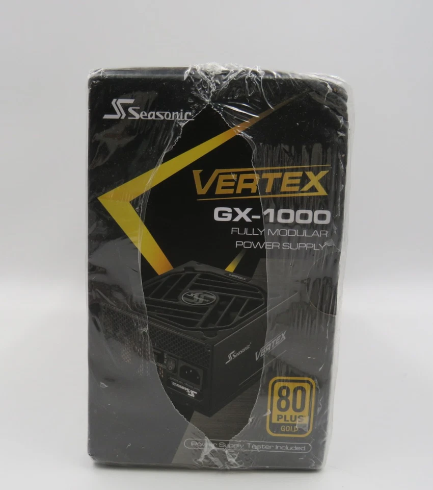 Seasonic Electronics Vertex GX-1000 1000W 80 Plus Gold ATX Modular NEW SEALED - Image 3 of 4