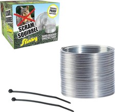 Scram, Squirrel by Slinky, Squirrel-Proof Bird Feeder Accessory Multicolor
