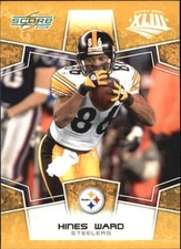 A6459- 2008 Score Super Bowl XLIII Gold FB 251-440 -You Pick- 15+ FREE US SHIP