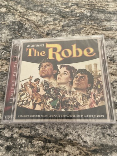 The Robe (2CD)- Alfred Newman, La-La Land, New/Sealed - Picture 2 of 6