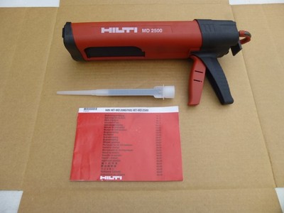 HILTI MD 2500 Manual Epoxy Adhesive Sealant Dispenser Industrial Gun