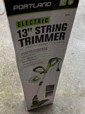 #ad Brand new never opened Portland Electric String Trimmer $32.00