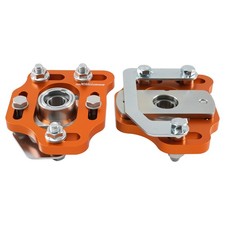 Pair Front Caster Camber Plates For Ford Mustang Gt Lx Convertible H 1985-1989
