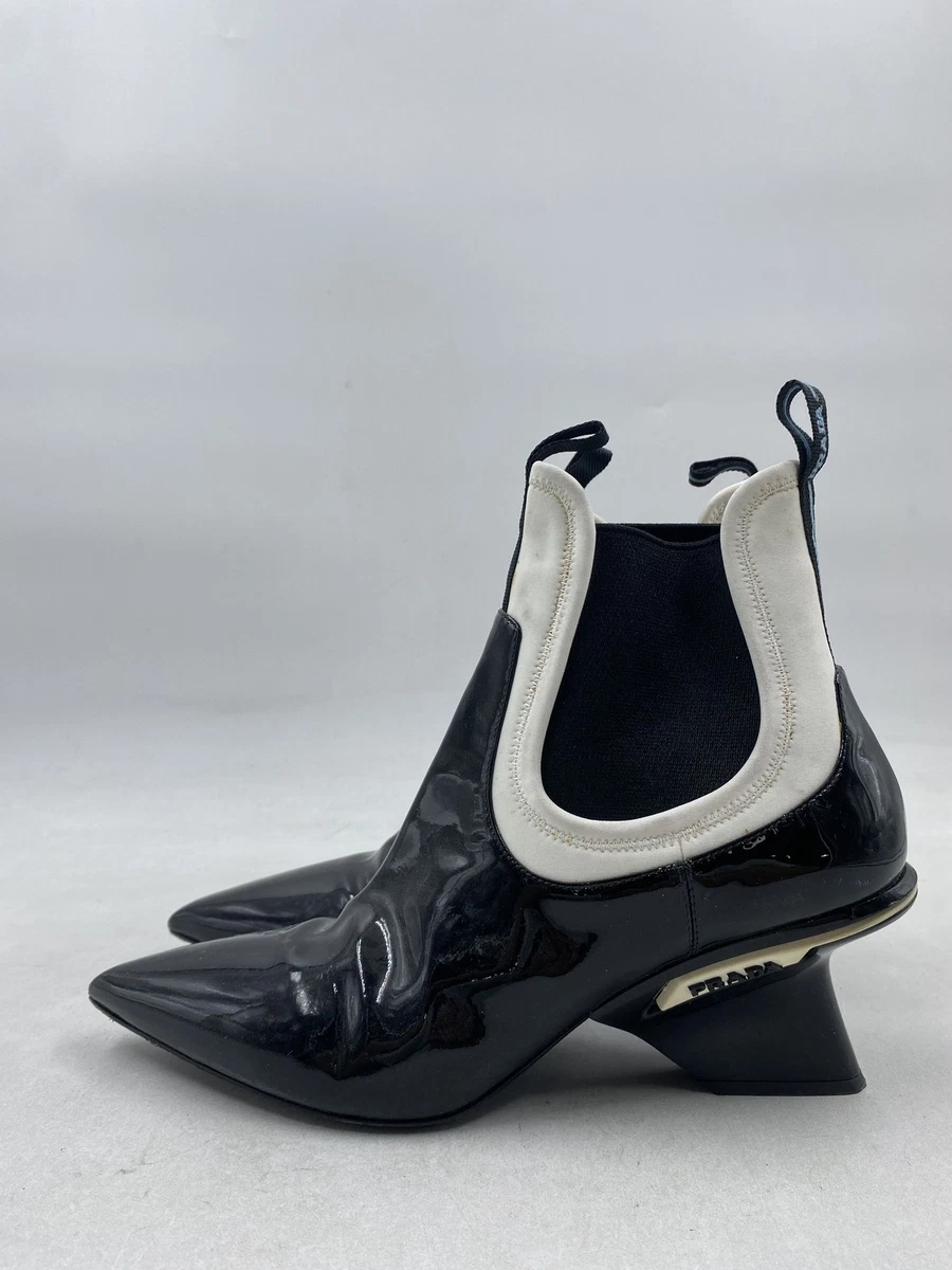 PRADA Women's Ankle Low (1-1.9 in) Heel Height Boots for Women for