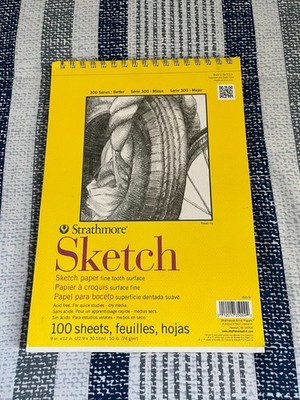 9'' x 12'' Strathmore Sketch Pad Lot (90 so Pages)