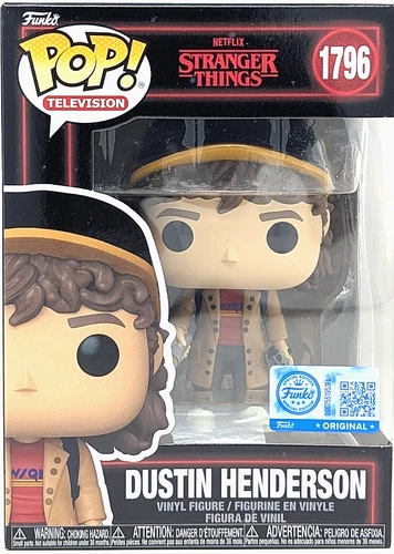 Funko Pop! Stranger Things Dustin Henderson w/ Flashlight #1796 (New - In Hand)