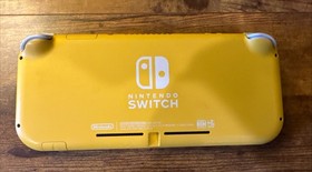 Nintendo Switch Lite Yellow 32GB Console Bundle With Carrying Case & Power Cord