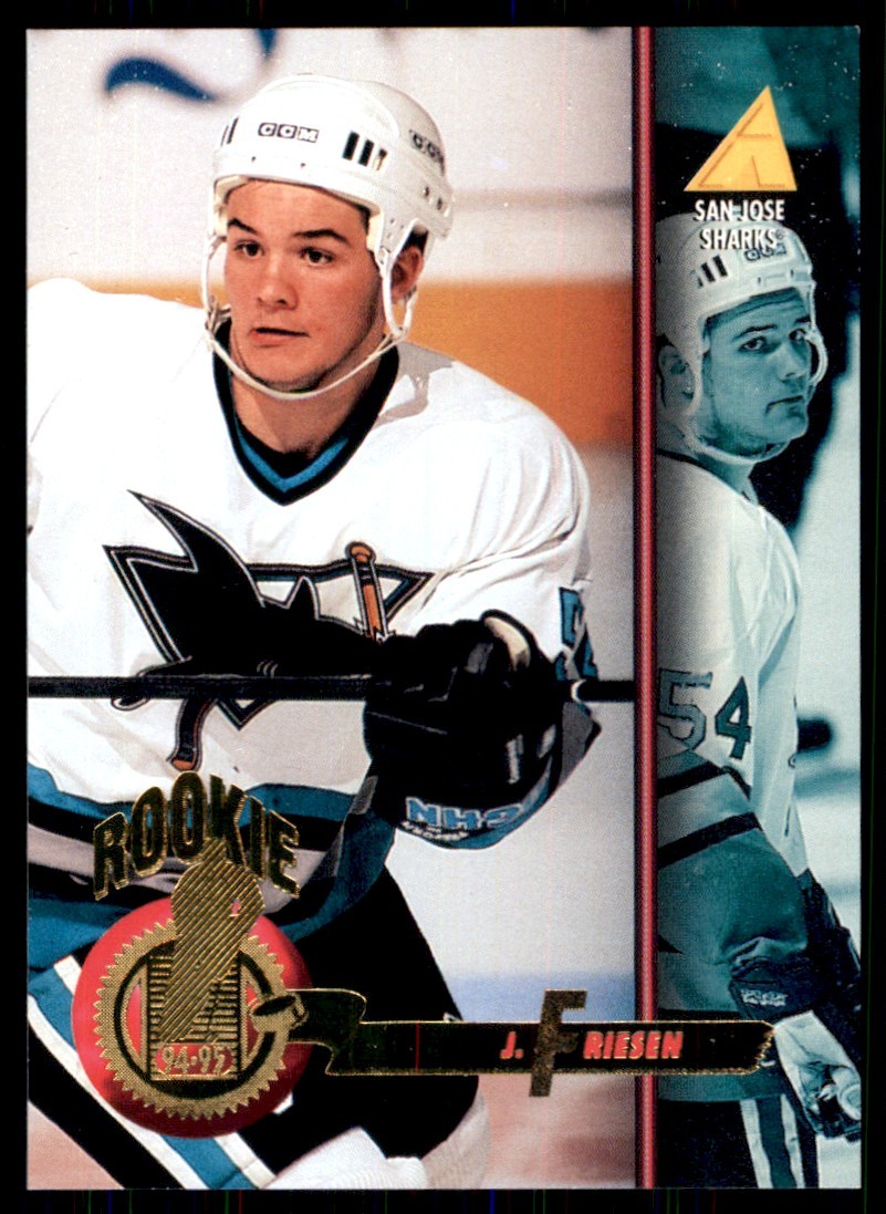 1994-95 Pinnacle Jeff Friesen San Jose Sharks #252