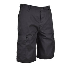Mil-Tec Short Bermuda Style Militaire Homme Combat Uniforme Noir