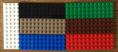 Lego Platte Basic 12x4 - 3029 - neu - 4x12