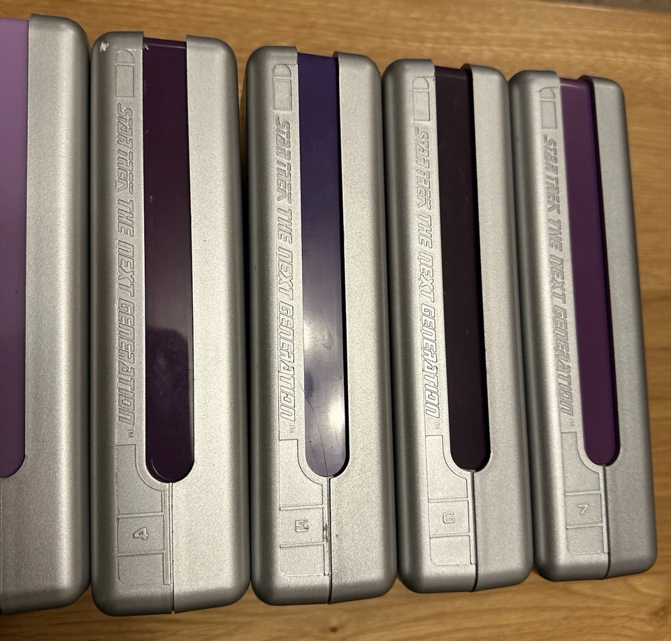 STAR TREK THE NEXT GENERATION Complete DVD Set seasons 1-7 in Hard Plastic Cases - Image 4 of 4