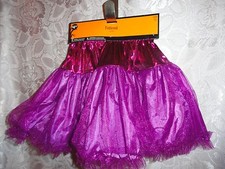GIRL'S DRESS UP PETTICOAT/TUTU-CHILD SIZE  3 COLORS TO CHOOSE FROM 