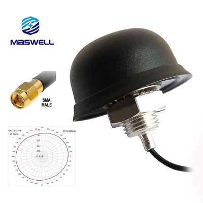 Hohe Präzision Puck GPS-Antenne SMA-Stecker Outdoor Schraubmontage wasserdicht