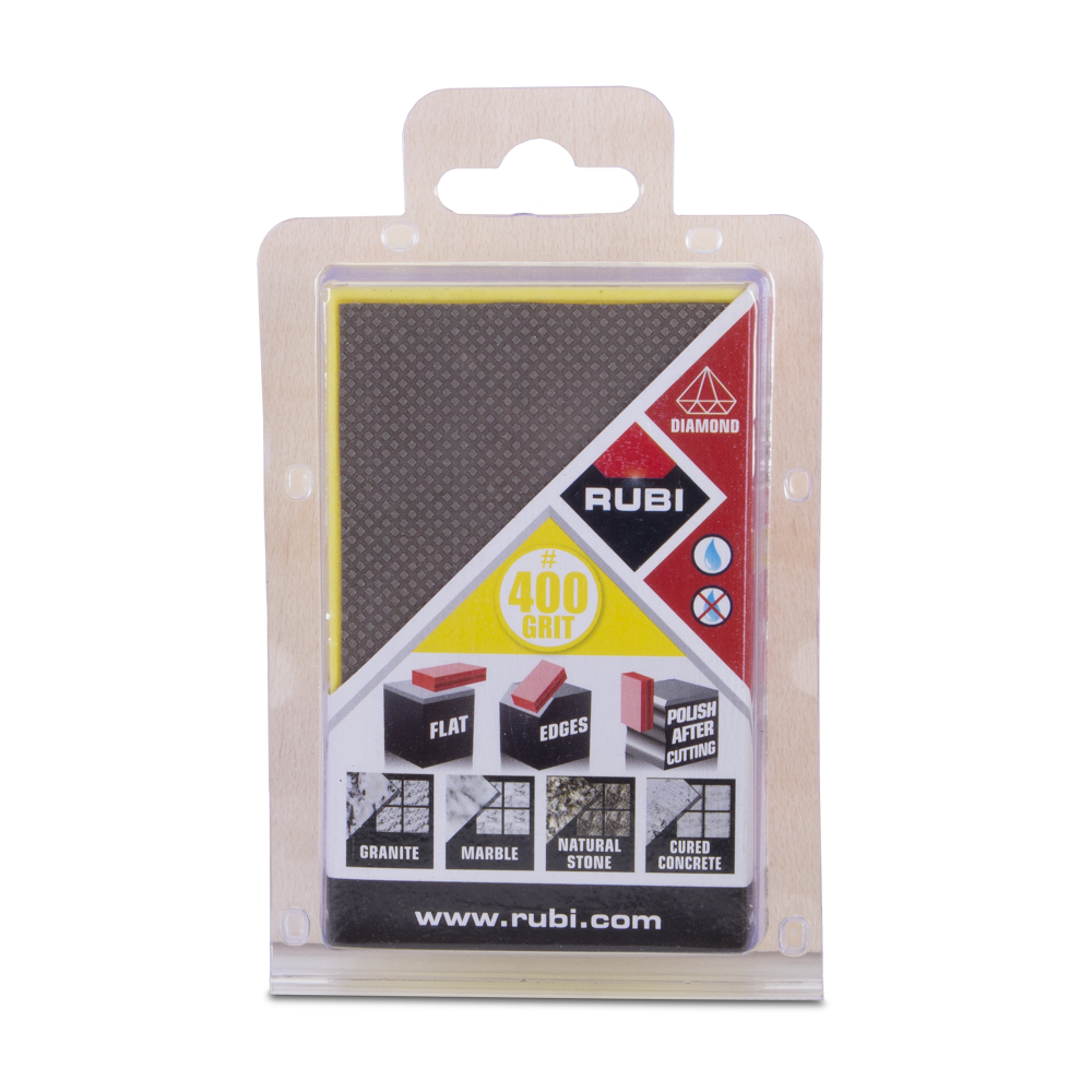 Rubi Manual Diamond Polishing Pad - 400 Grit