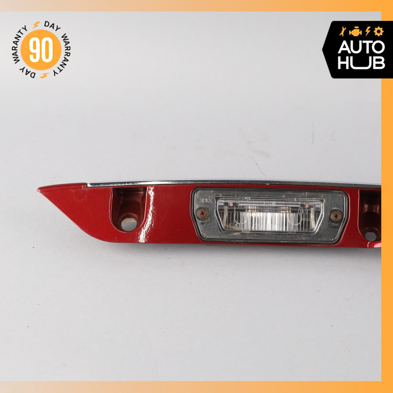 02-07 Maserati GranSport Spyder M138 Trunk Lid Moulding Plate w/Light OEM 46k