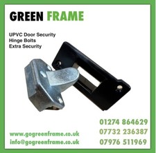 UPVC Door Security Hinge Bolts Extra Security Hinge Locks (Free Postage)