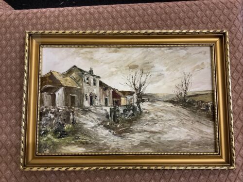 Original Ölgemälde einer Ilkley Farm von Barbara C Shaw