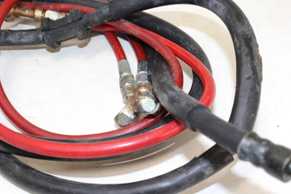 1996 Honda Interceptor 750 Vfr750f Brake Caliper Hoses Lines Set - Image 2 of 4