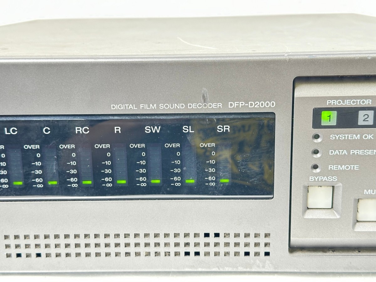 Sony DFP-D2000 SDDS Digital Film Sound Decoder | eBay