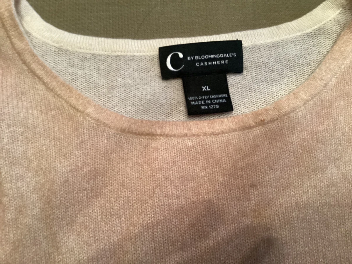 C by clearance bloomingdale's cashmere sweater
