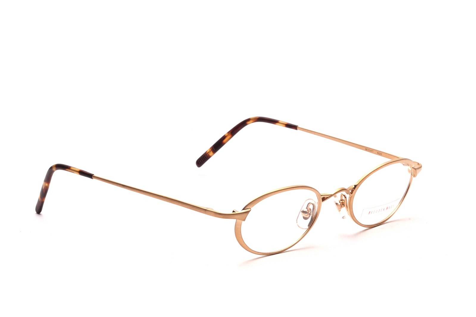 Freudenhaus Brille Fassung Металлический овал из золота ручной работы в Японии Mod Night H11 15490₽