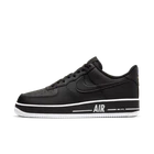 MENS NIKE AIR FORCE 1 '07 LOW BOLD AIR CJ1393-001 BLACK WHITE RARE ALL SIZES NEW