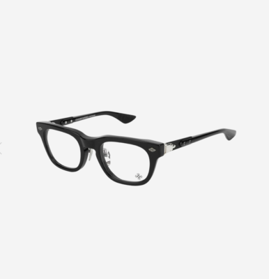 Chrome Hearts Baggins-A Black Plated Eye Glasses Frame [Brand-New