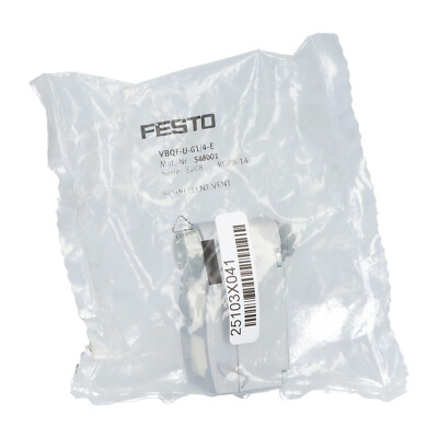 Festo VBQF-U-G1/4-E Exhaust Valve Ventil New NFP Sealed