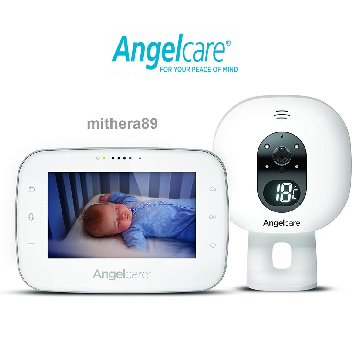 Angelcare AC310 Digital COLOUR VIDEO Sound BABY MONITOR Zoom