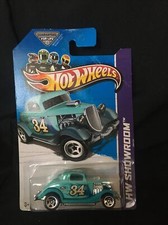 Hot Wheels HW Showroom '34 Ford 3 Window 2013 Sealed X1840-09A0M