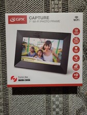 GPX PFW763B, 7-Inch Digital Photo Frame with SD/MMC Memory Card Reader, New 